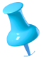 blue pin